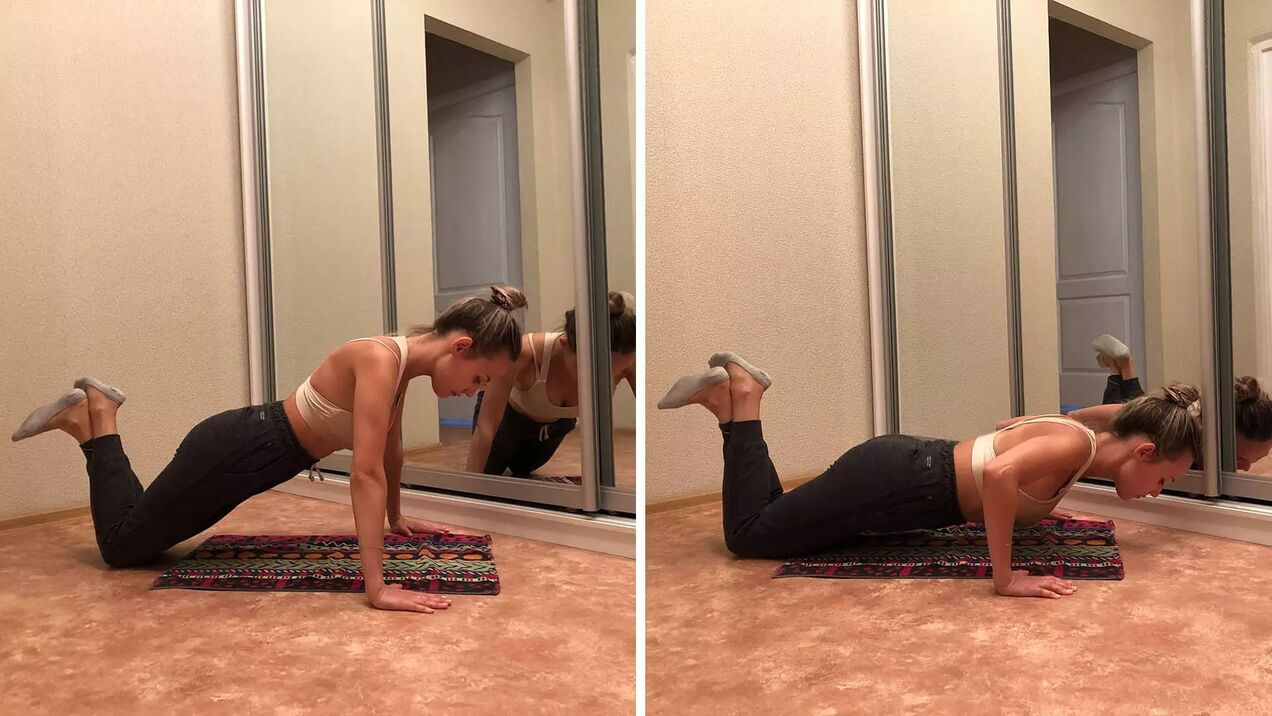 Knéi Push-ups